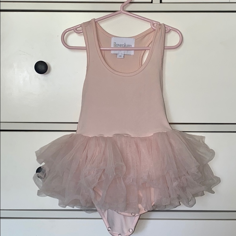 I ❤️ Plum pink tutu dress 2Y